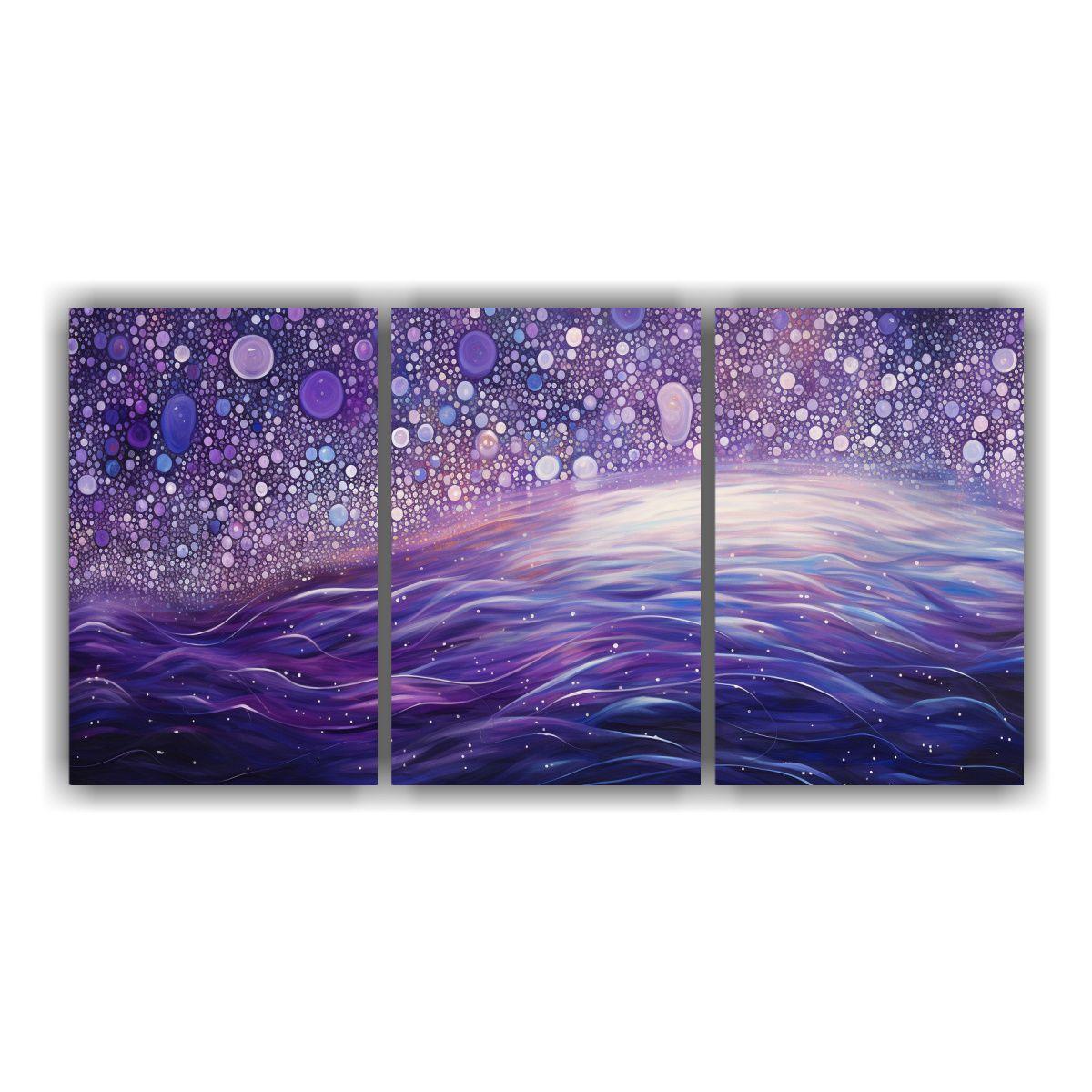 Conjunto 3 Artes Decoración Elegancia Estilo 240x120 Cm-0