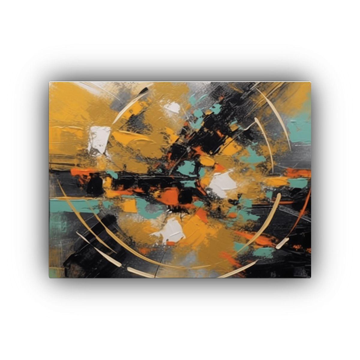 Cuadros Abstractos Para Dar Vida A Tu Espacio. 90x60cm-0
