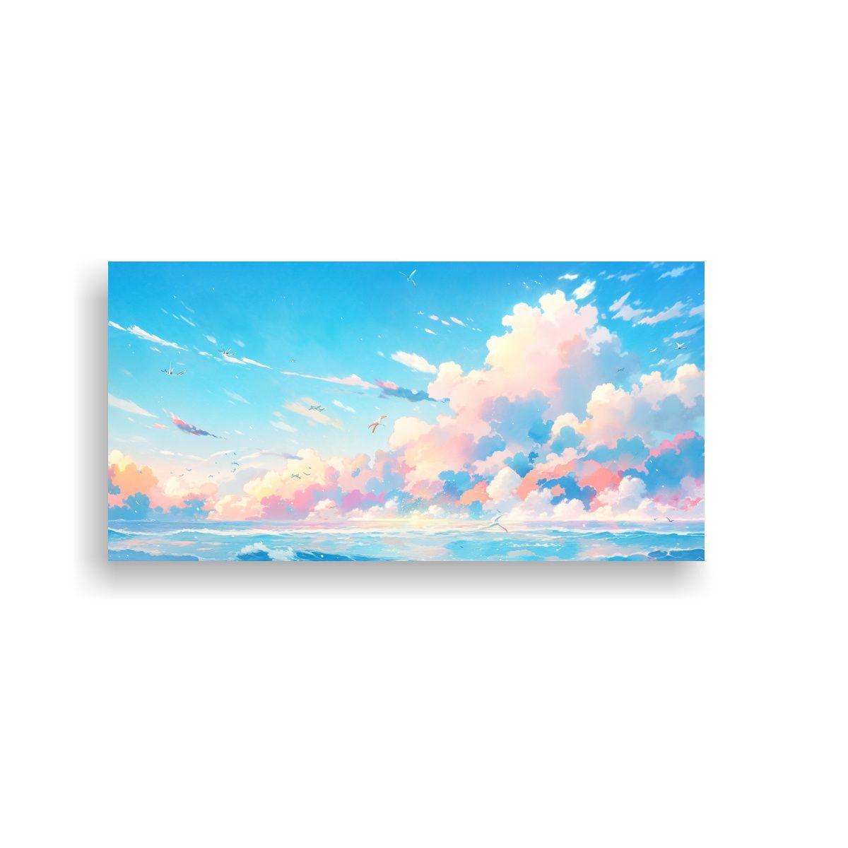 Pinturas Decorativas De Concepto Esquema Cielo Y M 160x80cm-0
