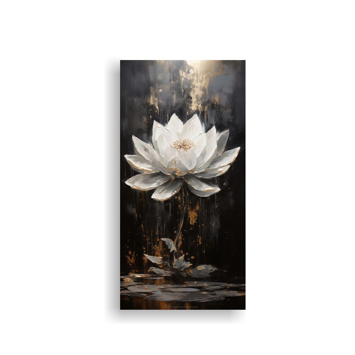 Pintura En Lienzo Estilo Composición Hermoso 70x140cm-0