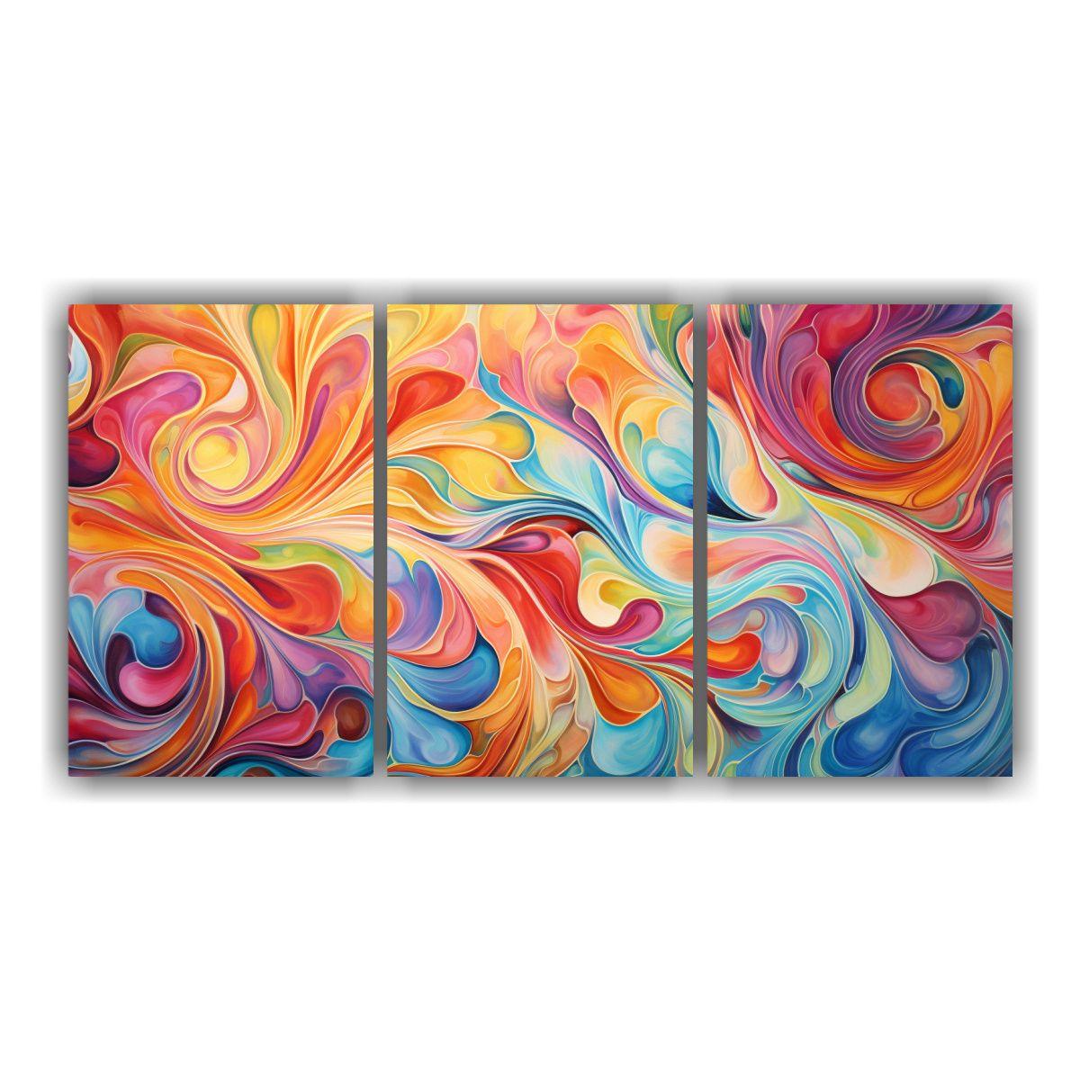 Cuadros Concepto Majestuosas Con Patrones 150x75 Cm-0