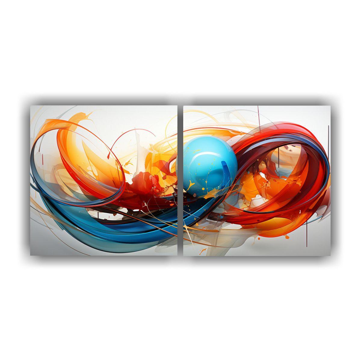 Pinturas Abstractas De Mercado Original Vanguardia 160x80 Cm-0