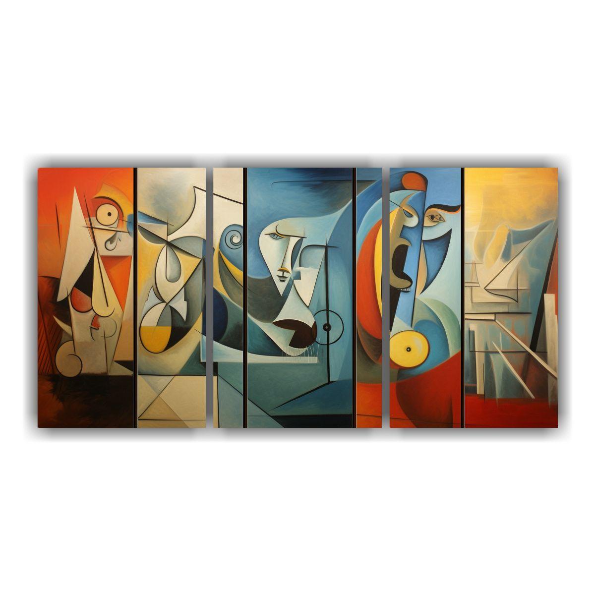 Cuadros Modernos Perspectiva Cuadros Picasso 240x120 Cm-0