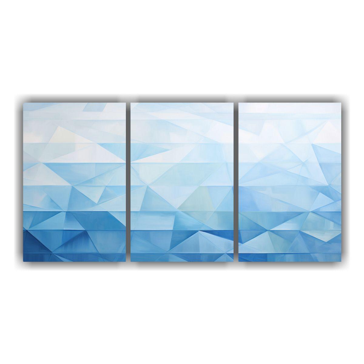 Cuadros Decorativos De Abstracción Geométrica 120x60 Cm-0