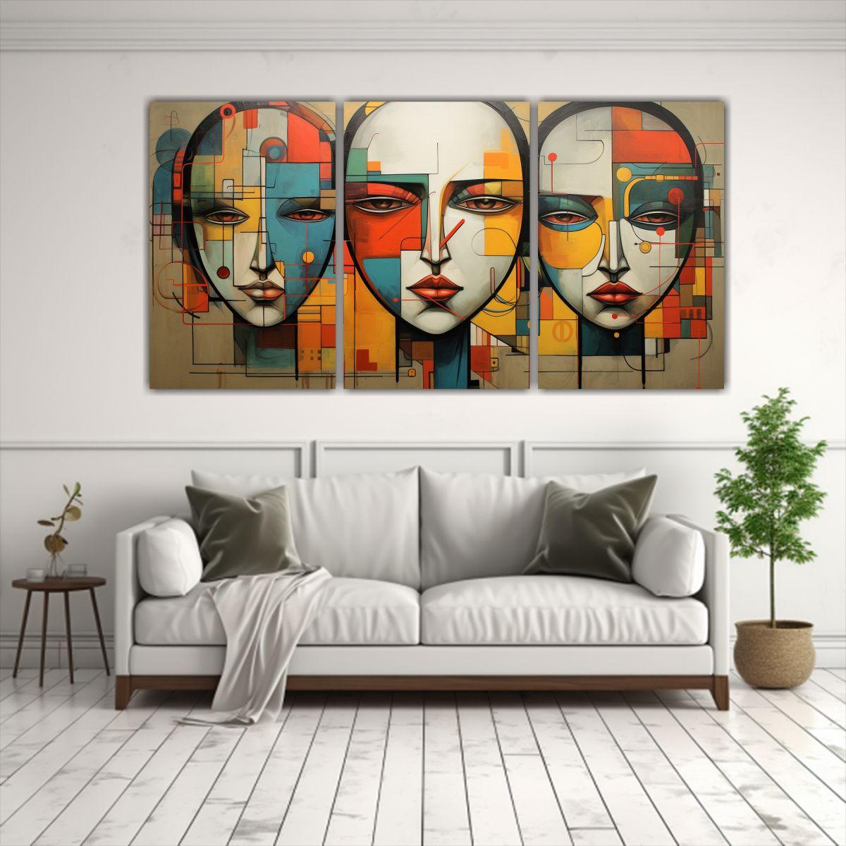 Cuadros Fotografía Elegancia Arte Abstracto 150x75 Cm-2