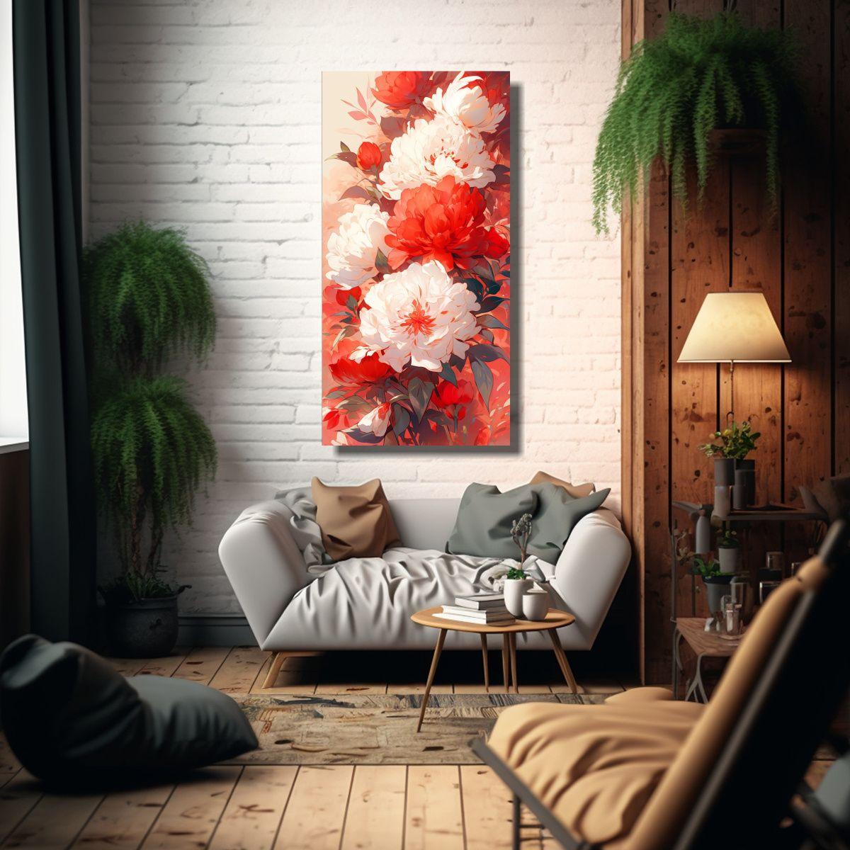 Pinturas Decorativas Estilo Arte Dibujo Reflejo 50x100cm-2