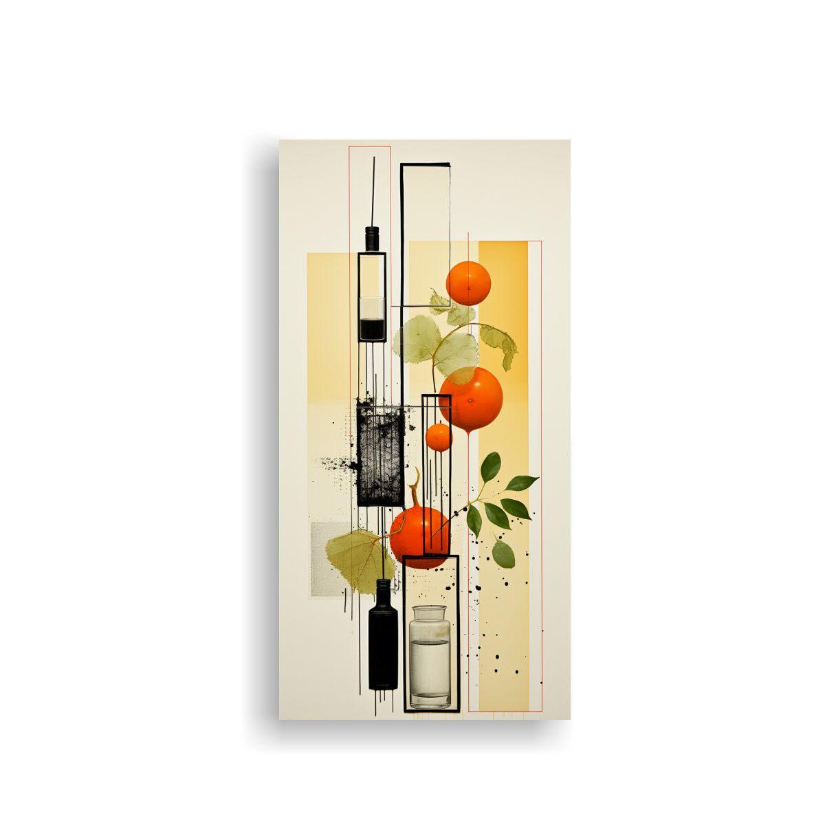 Cuadro Colores Para Cocina Minimalista De Motivos 40x80cm-0