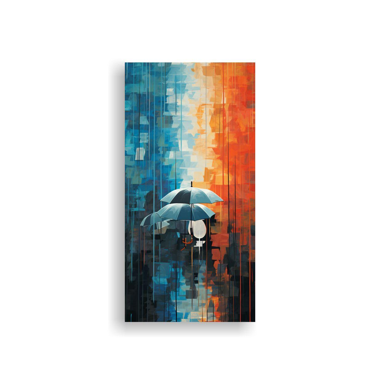 Pintura Decorativa Lienzo Naturaleza Viva En Día 50x100cm-0