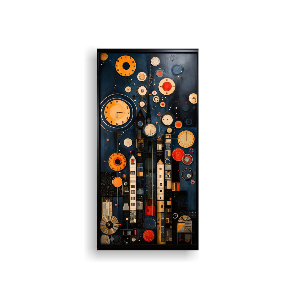 Pintura Decorativa Inspirada En Wassily 60x120cm-0