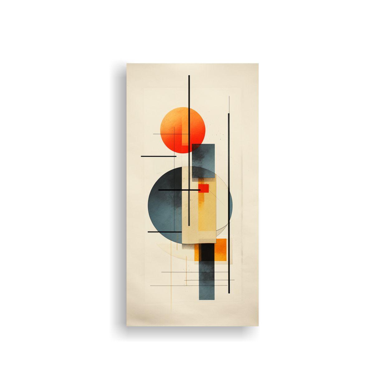Cuadros Abstractos Minimalistas Para Dormitorios 20x40cm-0