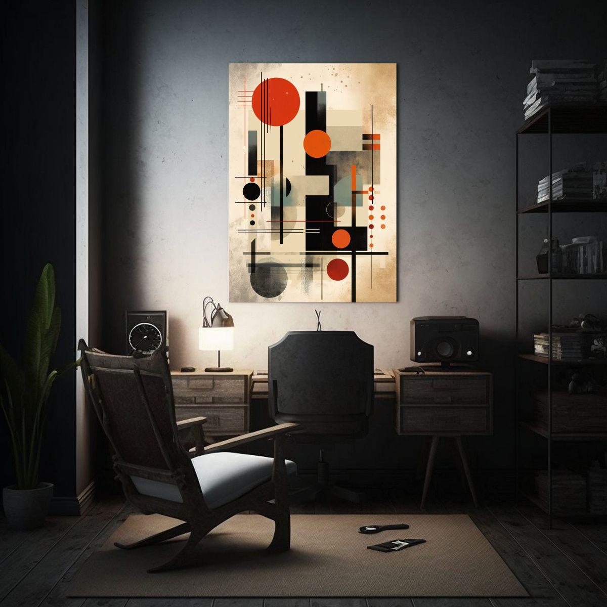 Cuadro Cuadro Abstracta Que Contrastan Contrastes 60x90cm-2