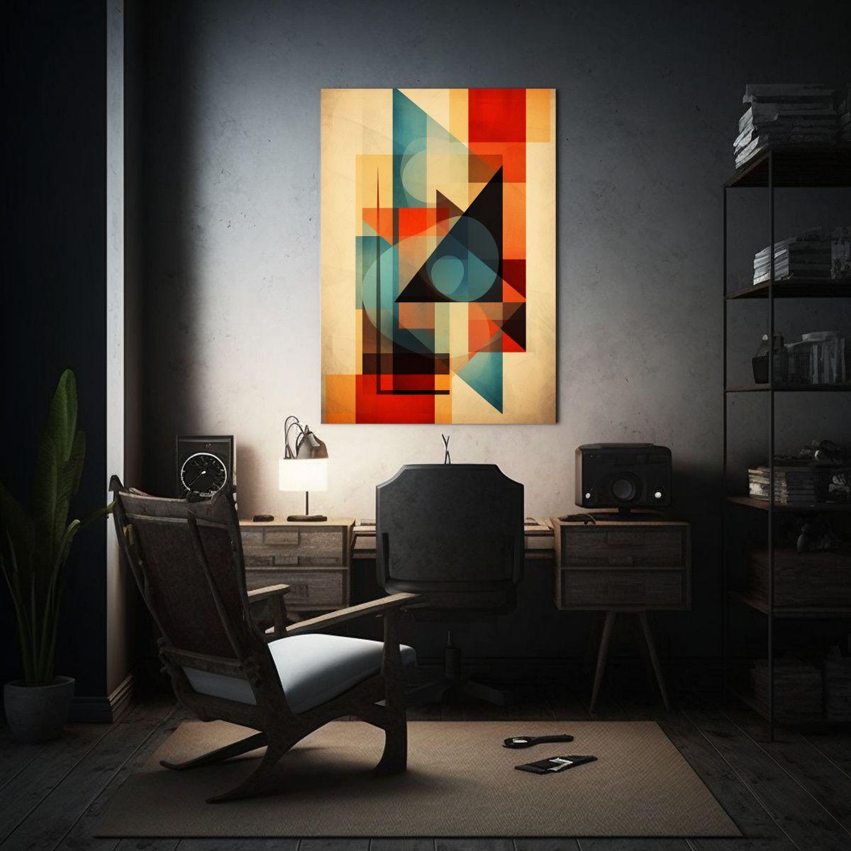 Cuadro Inspiración: Formas Geométricas 40x60cm-2