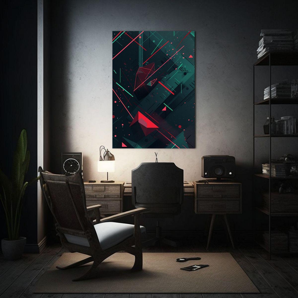Fondo Móvil Moderno Y Fresco Con Formas 20x30cm-2