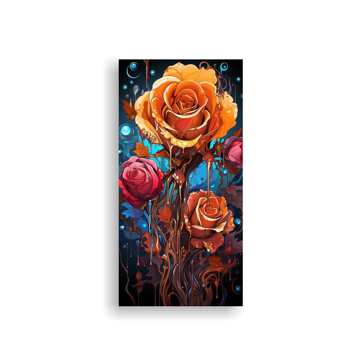 Pinturas Decorativas De Hermosa Armonía 20x40cm-0