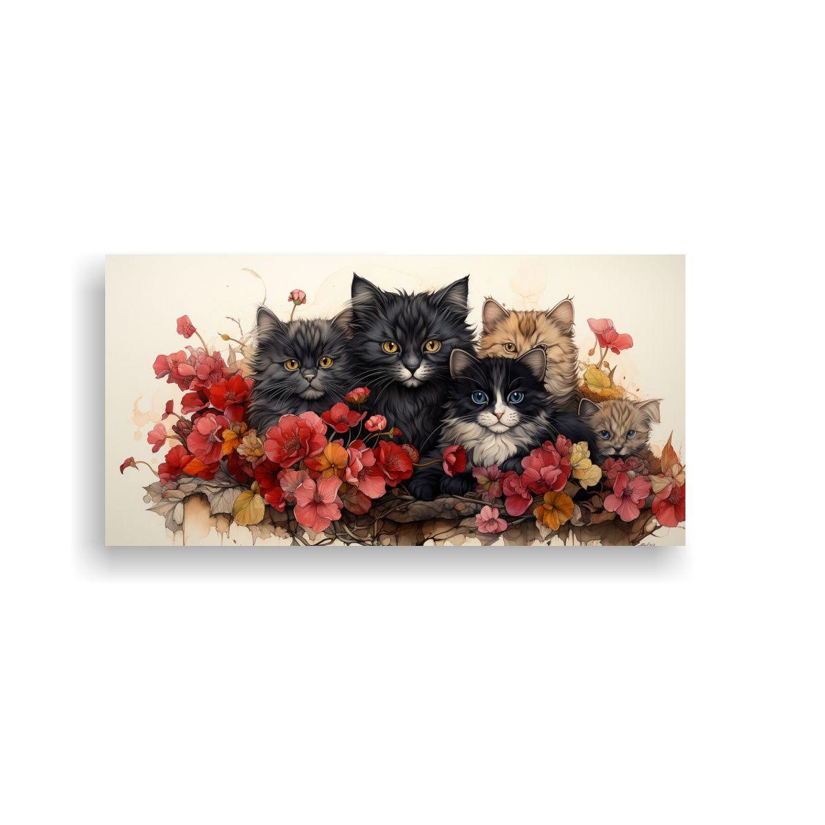 Cuadro De Lienzo Vanguardia Pop Art Con Montón 100x50cm-0