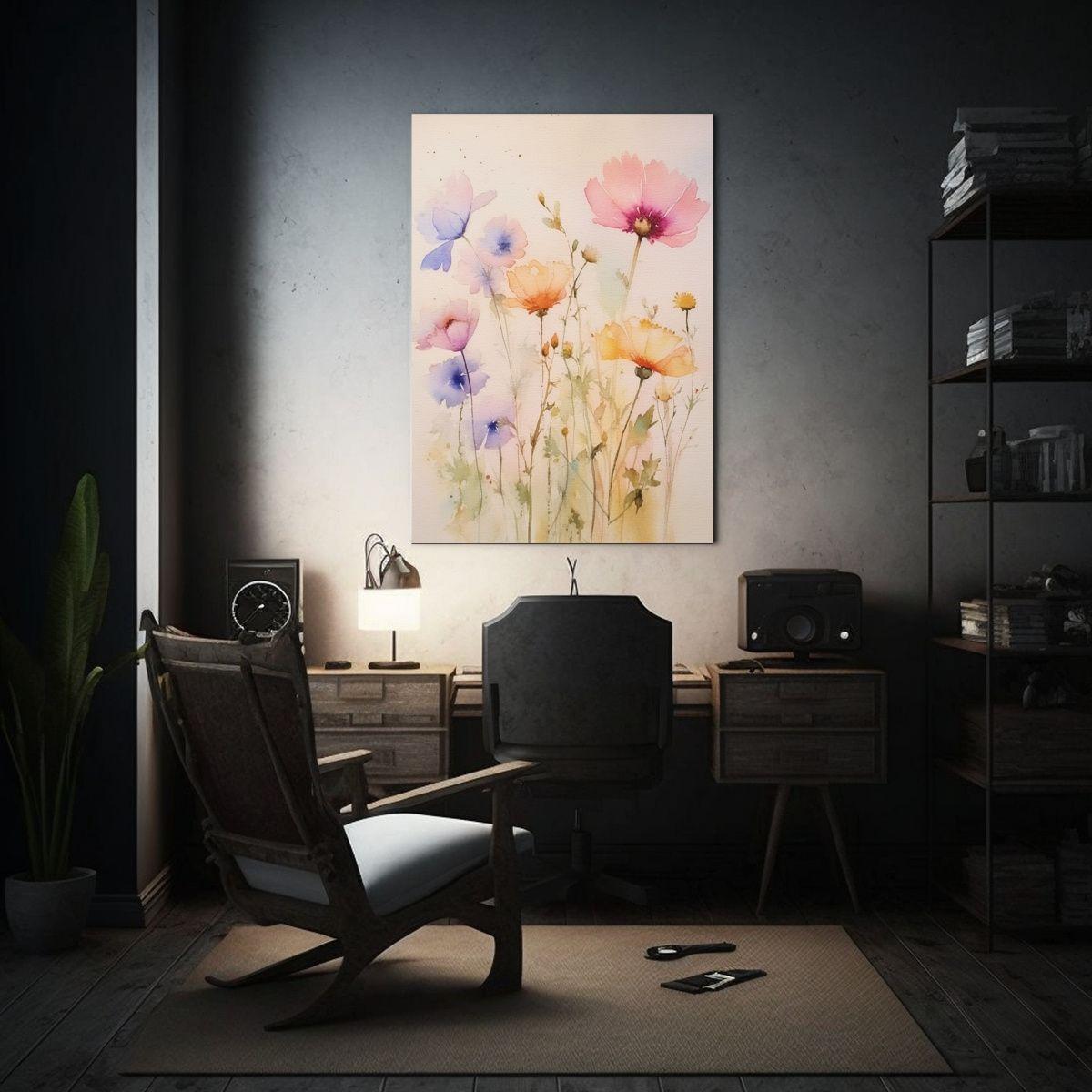 Pintura Decorativa De Simplicidad Conceptual, 80x120cm-2
