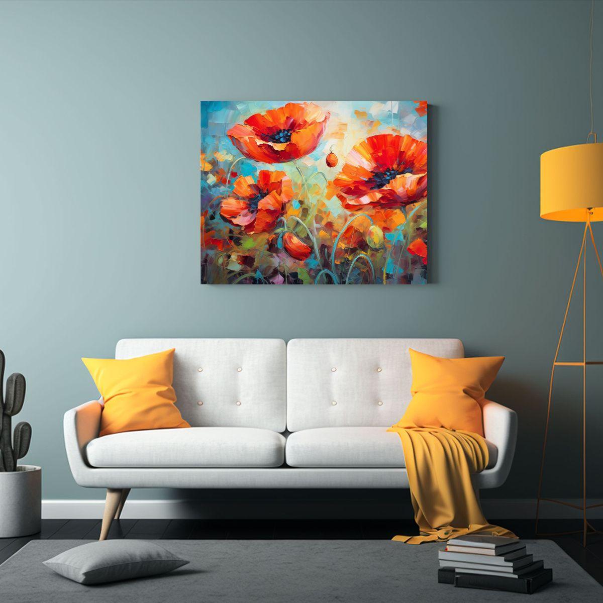 Cuadro De Fotografía De Composición Street Art Pintura De  65x50cm-2