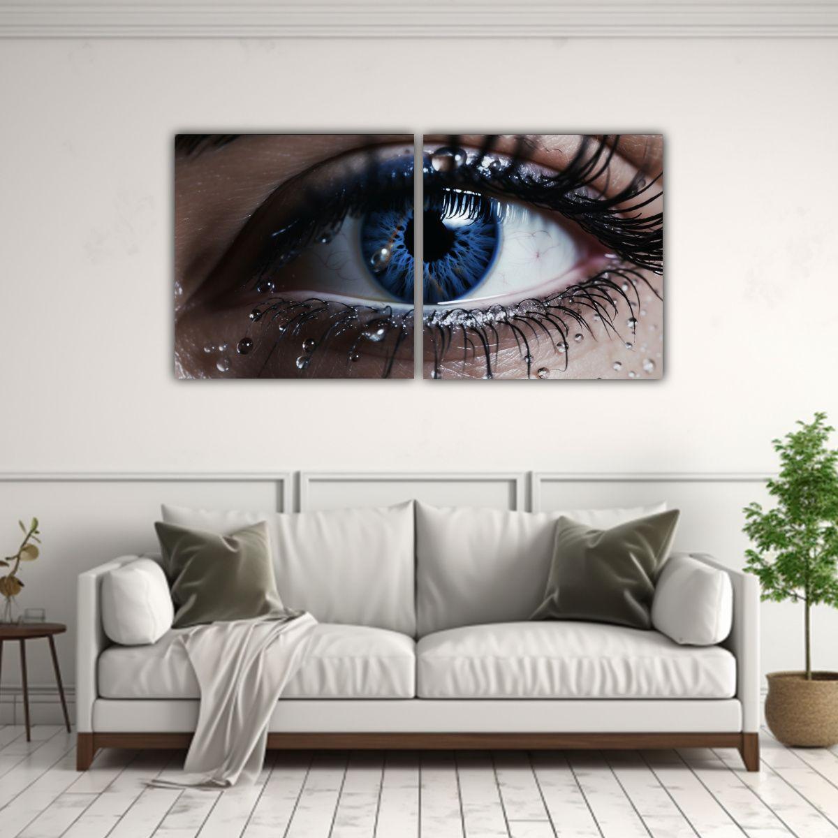 Pintura Decorativa De Lienzo Con Hermoso Concepto 40x20 Cm-2