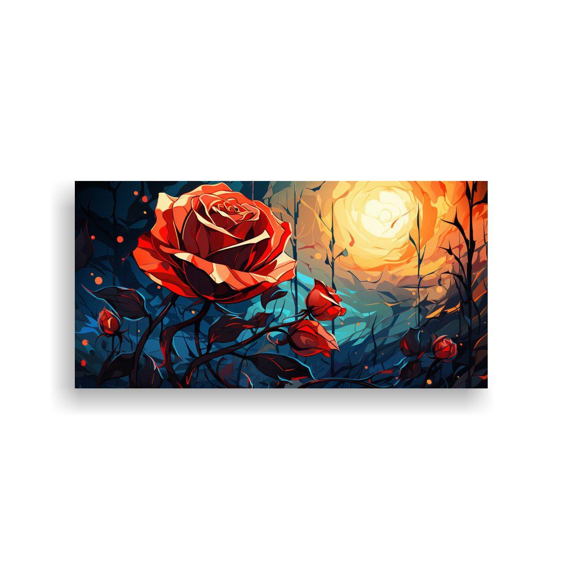 Pintura Decorativa Estilo Textura Conceptual Rose 40x20 Cm-0