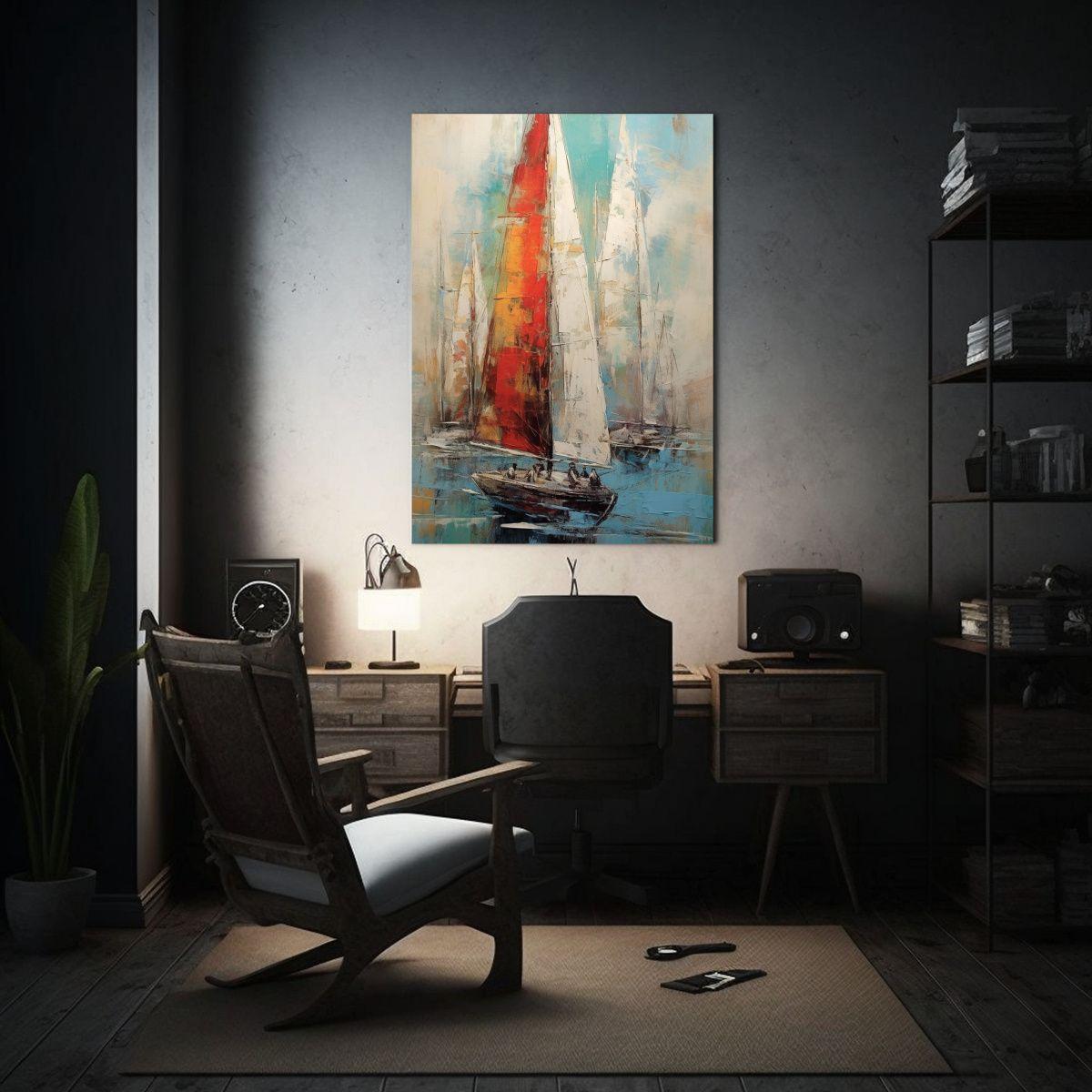 Cuadro De Tela Moderno Estilo Victoriano 80x120cm-2