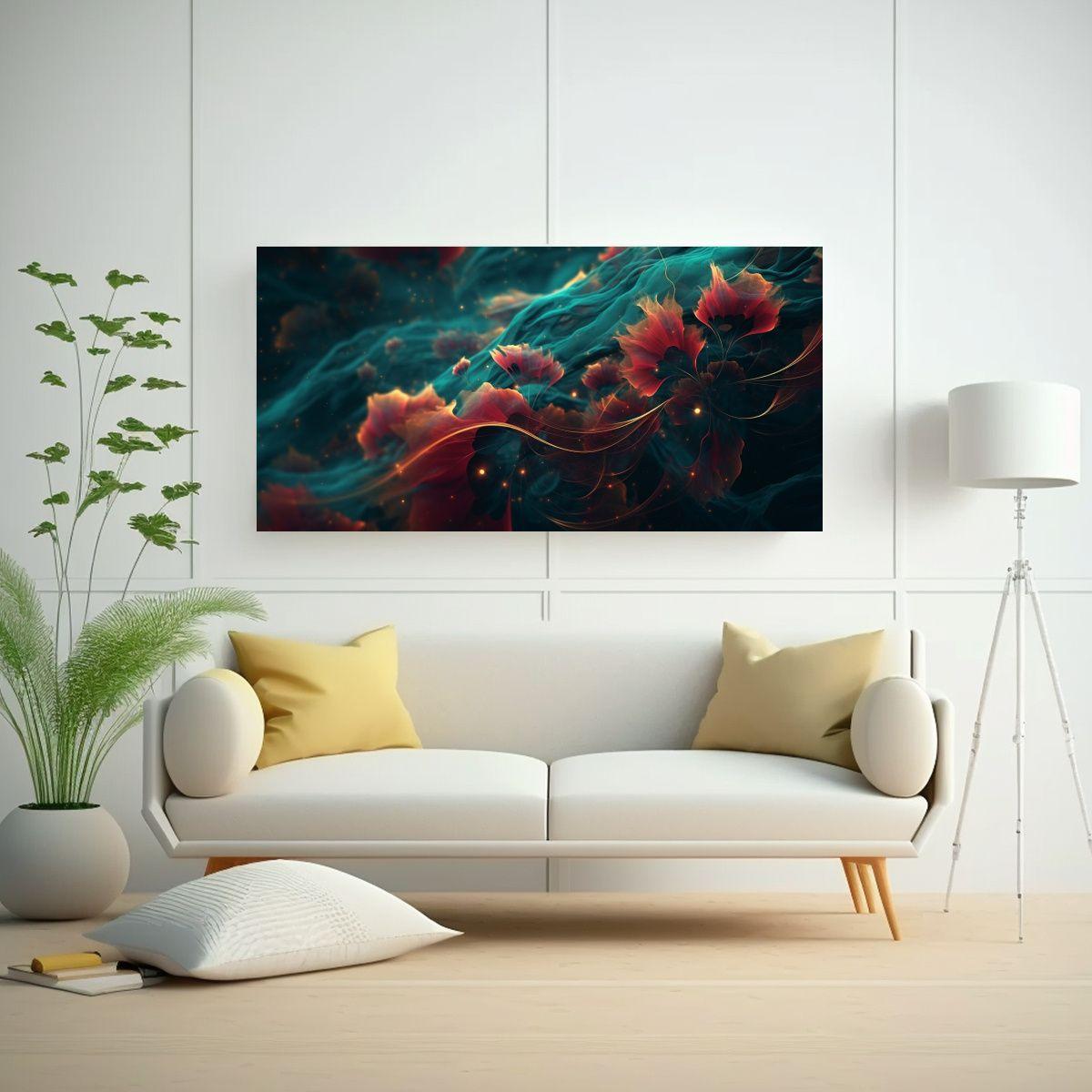 Pintura Decorativa De Arte Ilustrativo Alegre En 140x70cm-2