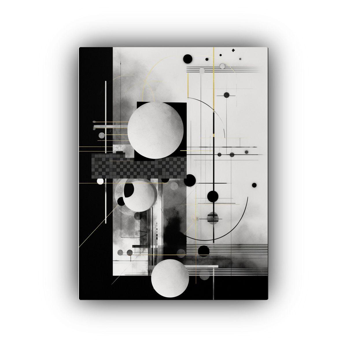 Pinturas De Decoración En Blanco Y Negro Con 40x50 Cm-0