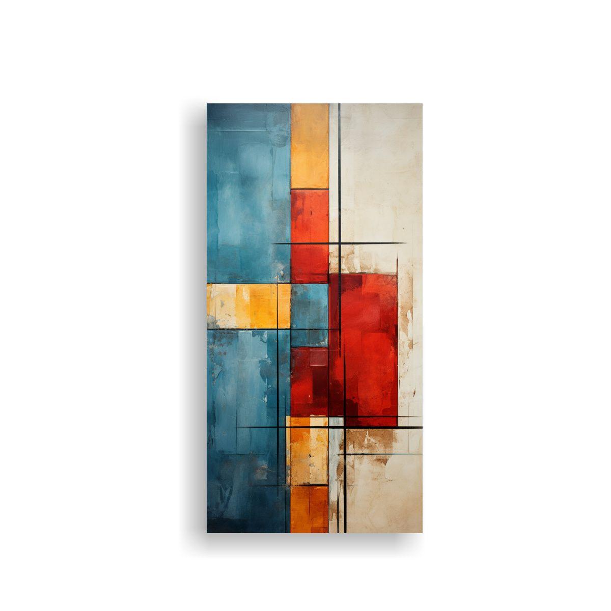 Pinturas Decorativas Abstractas De Intensidad 50x100cm-0