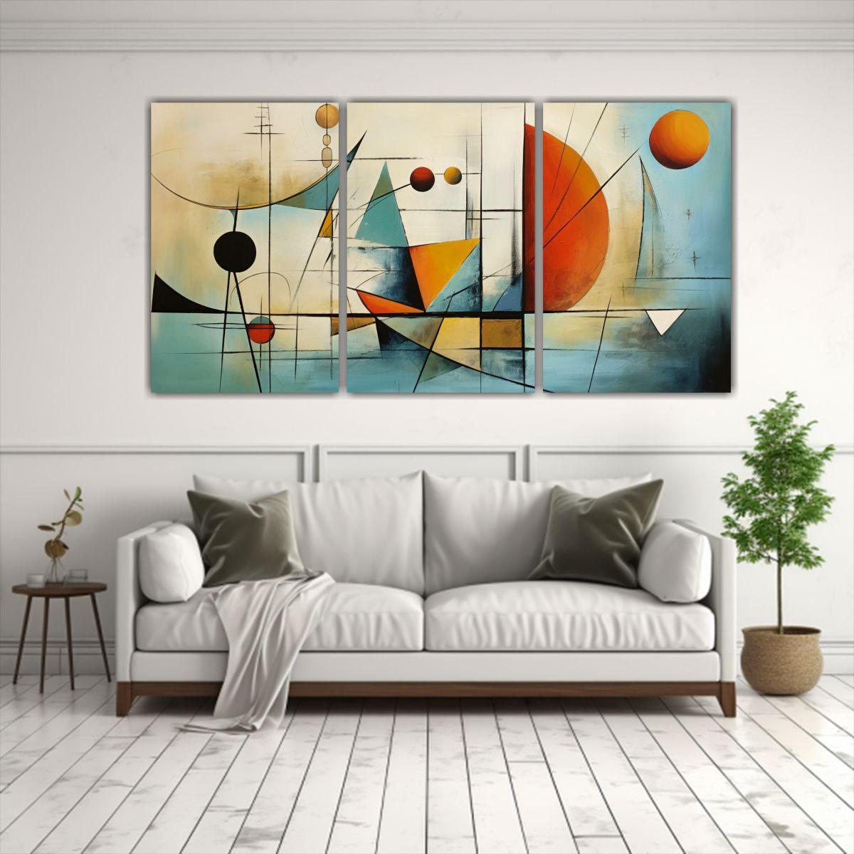 Cuadros Impreso Naturaleza Viva Abstracto Moderno 120x60 Cm-2
