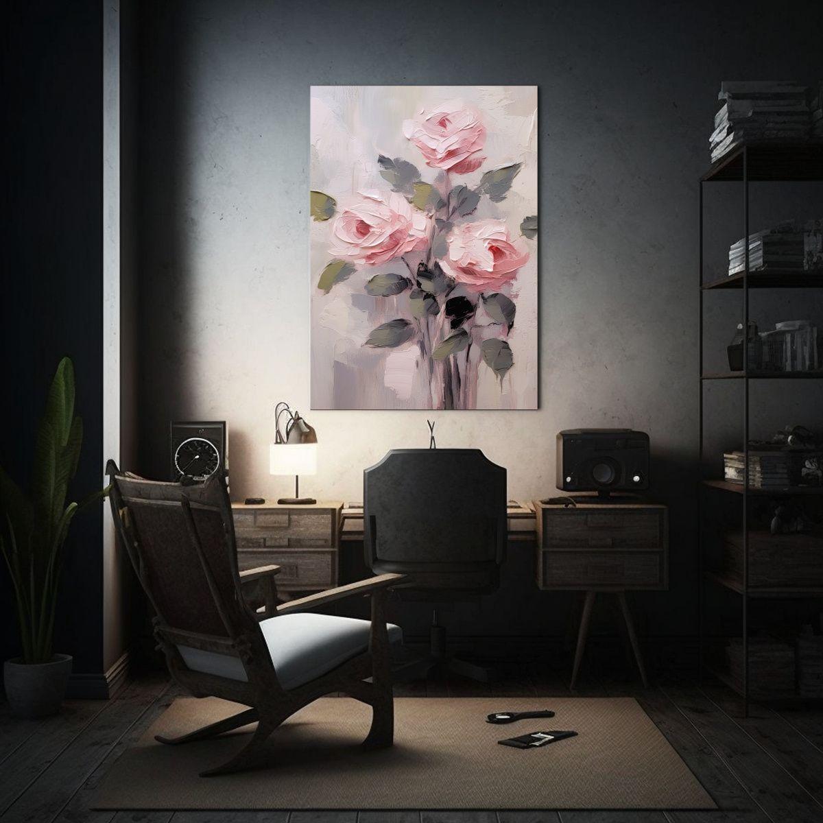 Pintura Decorativa De Hermosa Representación De 20x30cm-2