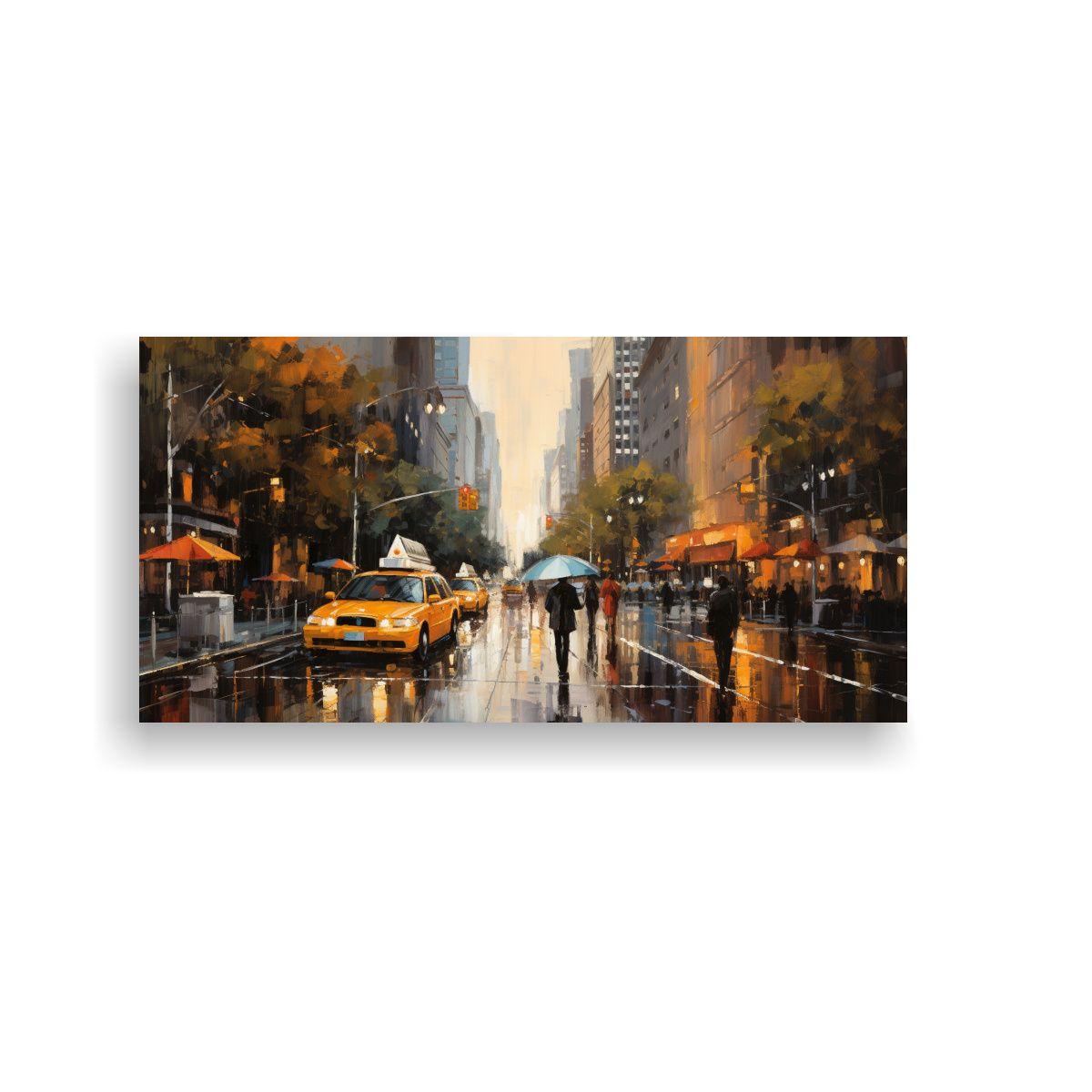 Pintura Expresionista Equilibrio En La Quinta 60x30cm-0