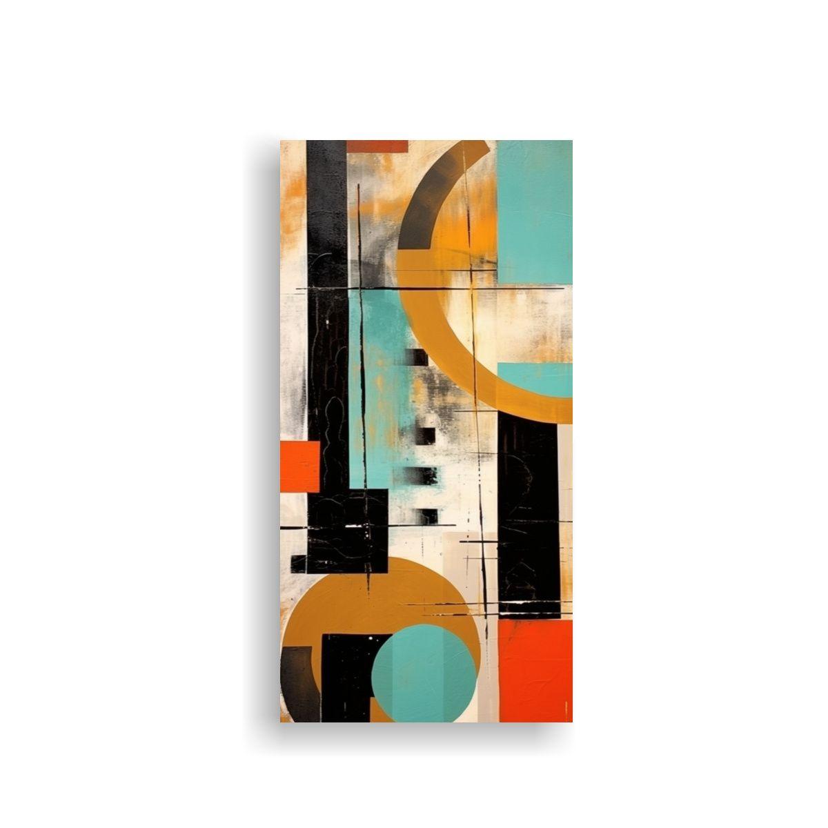 Pintura De Arte De Pared Abstracto Estilo Street 50x100 Cm-0