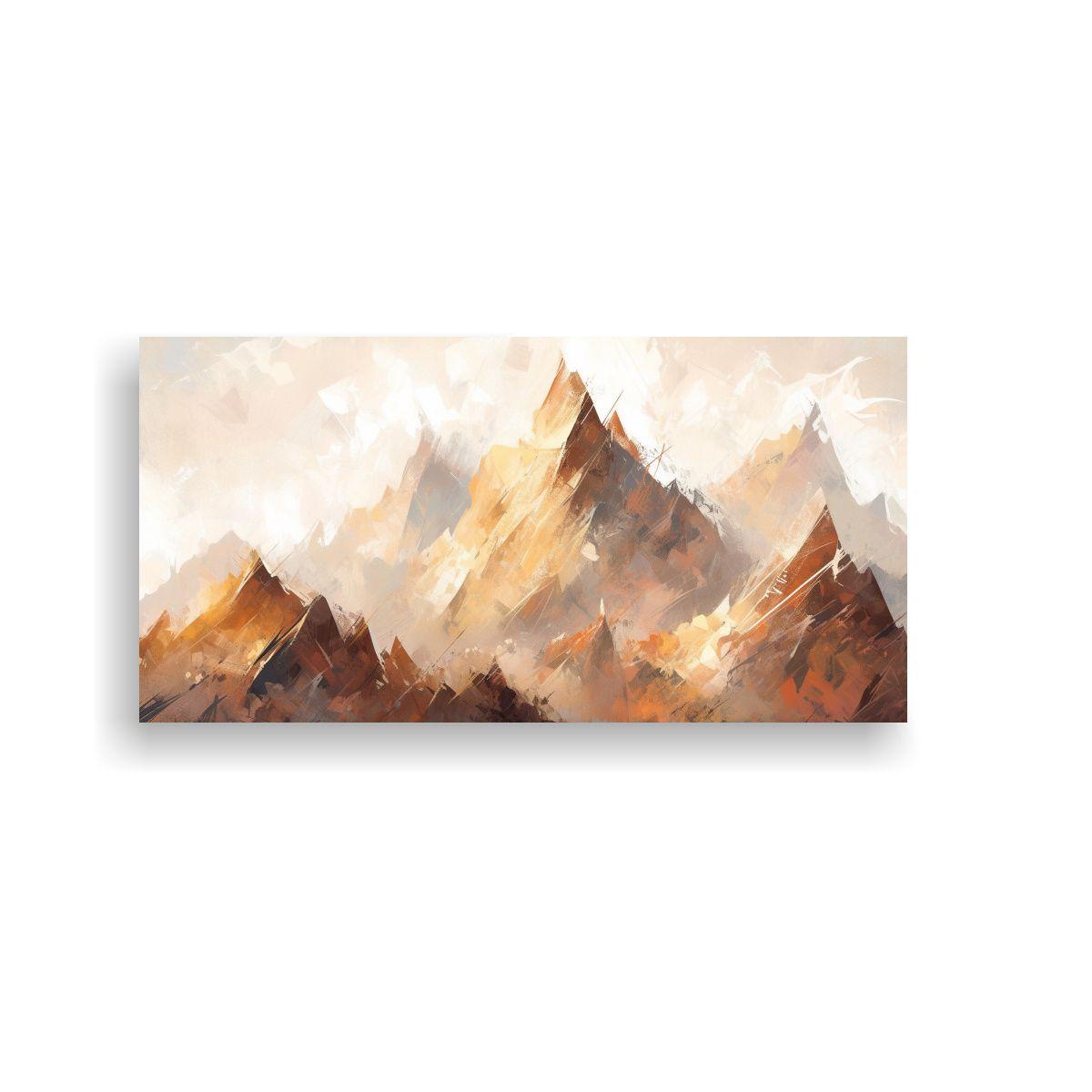 Pinturas De Decoración En Lienzo De Tela De Monta 140x70cm-0