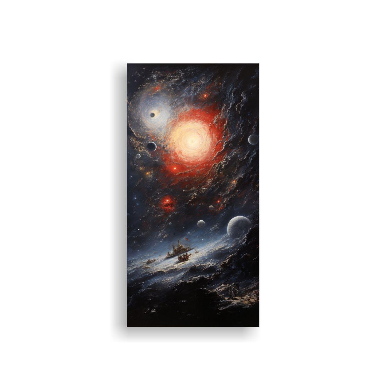 Pintura Decorativa Inspirada En El Calor Del Arte  40x80cm-0