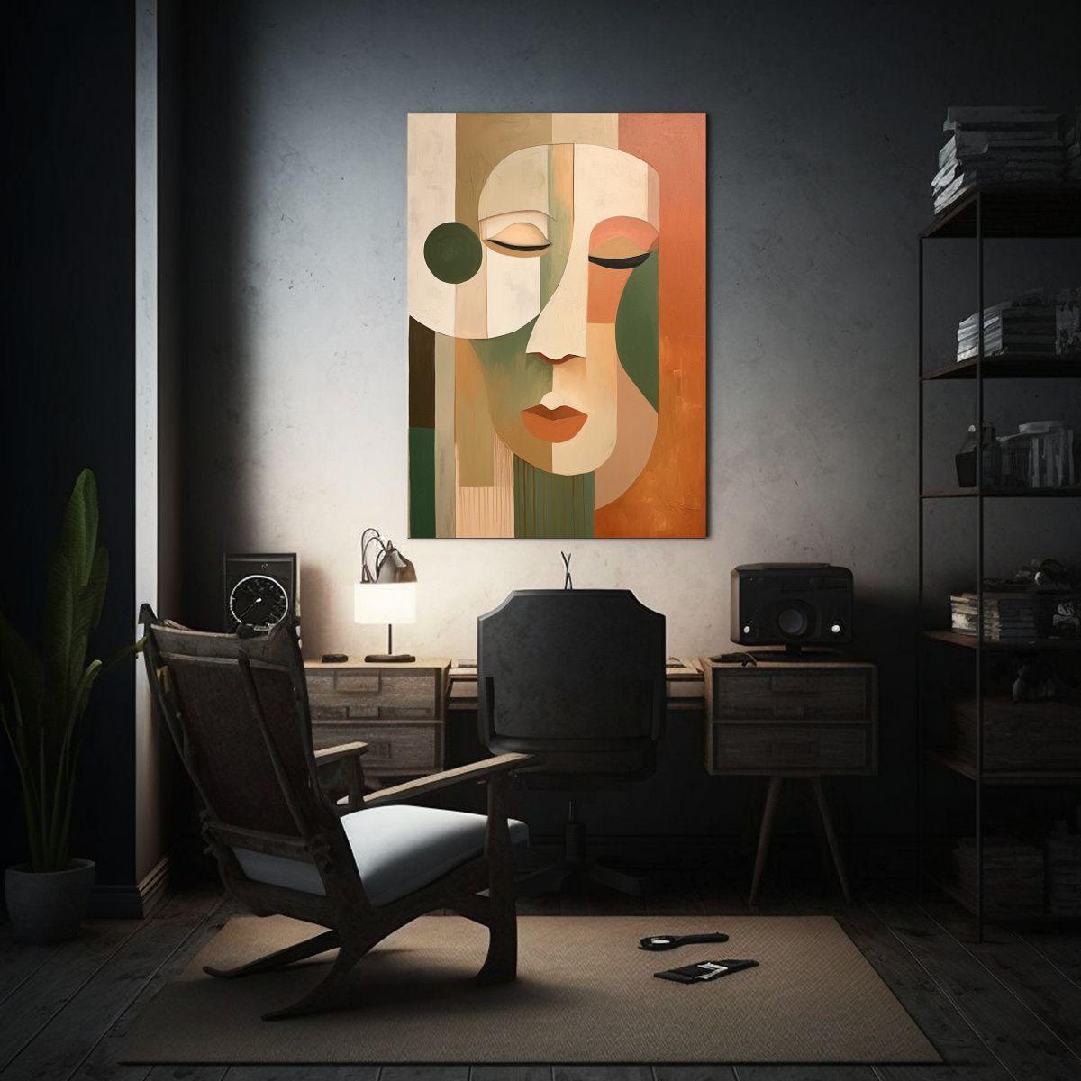 Arte Moderno Refinado Para Decoración De Pared 30x45cm-2