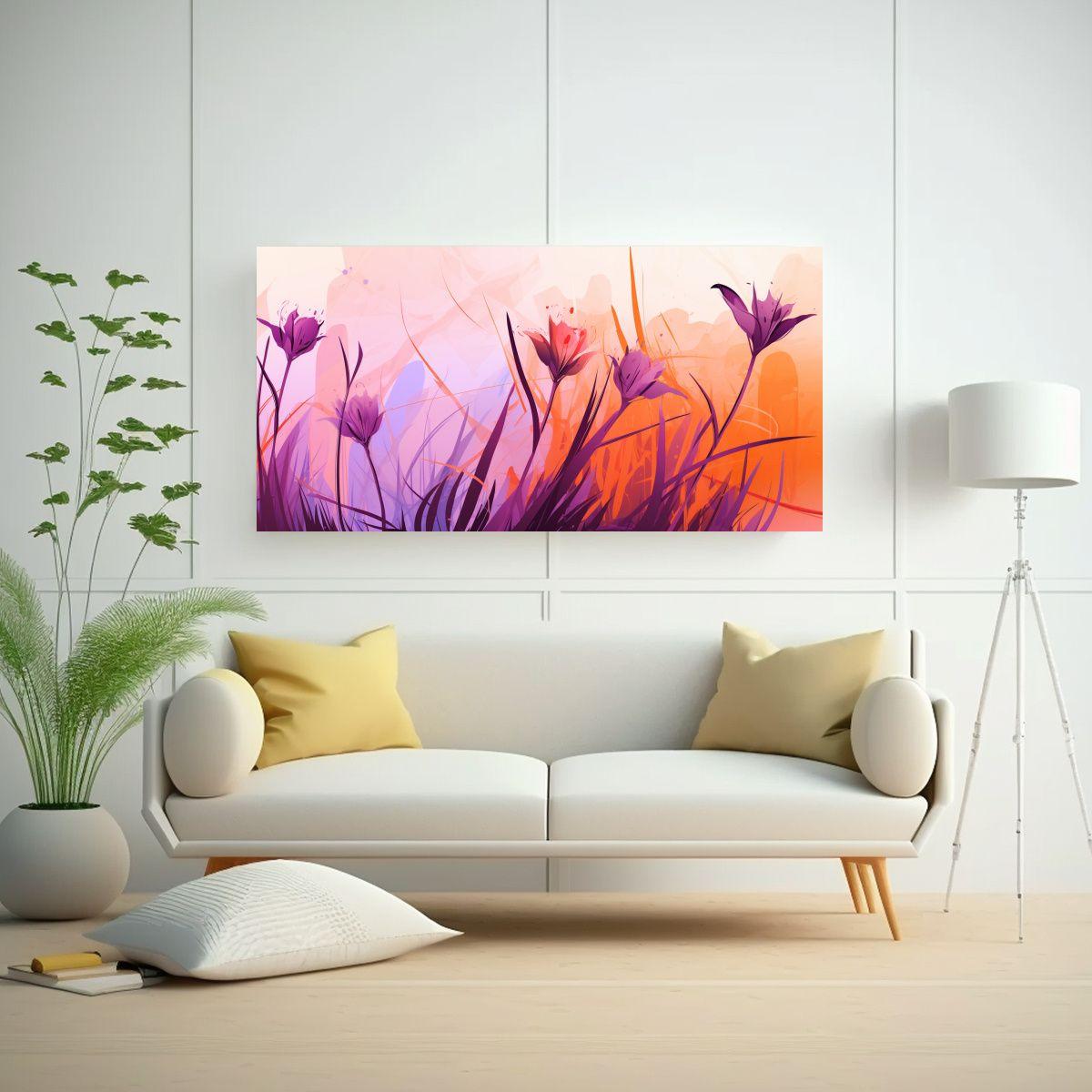 Pinturas Decorativas De Temática Natural Con 60x30 Cm-2