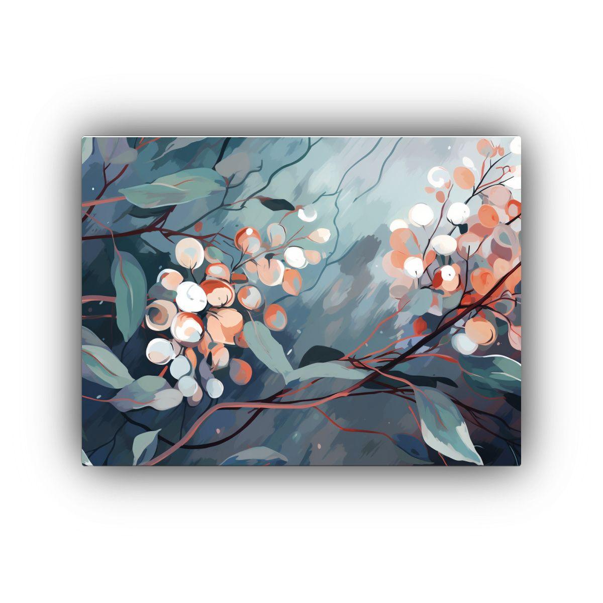 Cuadro En Lienzo Escena De árbol De Eucalipto En Colores Ap 120x80cm-0