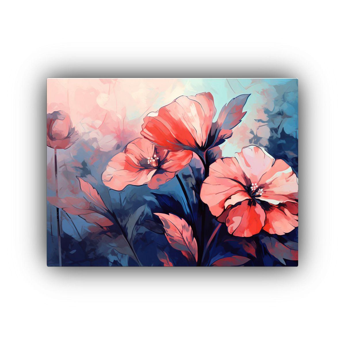 Pinturas De Decoración Modernas Estilo Neonoir En Lienzo. 45x30cm-0