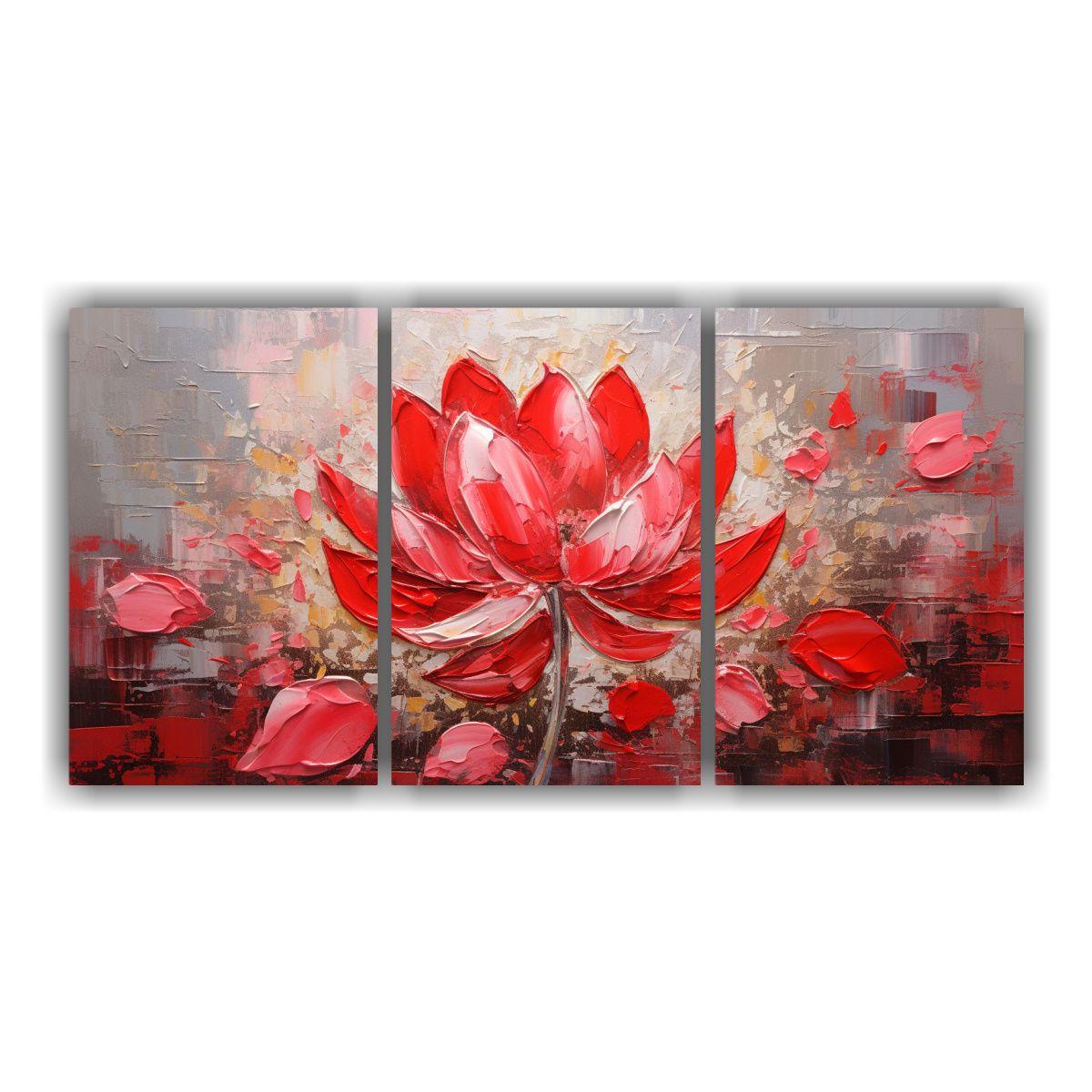 Cuadro De Lienzo Expresión De Naturaleza Viva 120x60 Cm-0