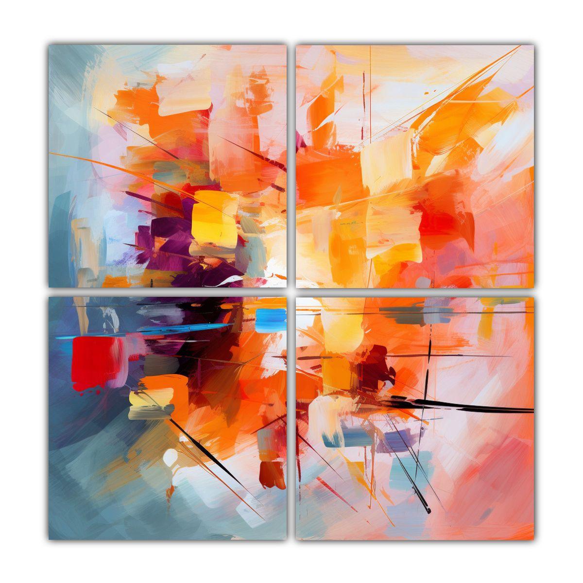 Pinturas Decorativas De Temáticas De Diseño De 160x160 Cm-0
