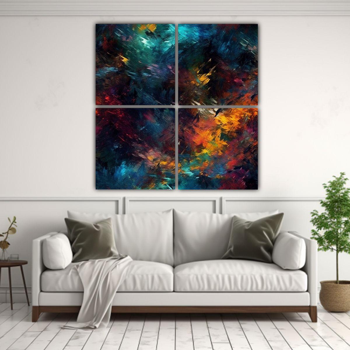 Pinturas De Decoración: Inspiración Visual 180x180 Cm-2