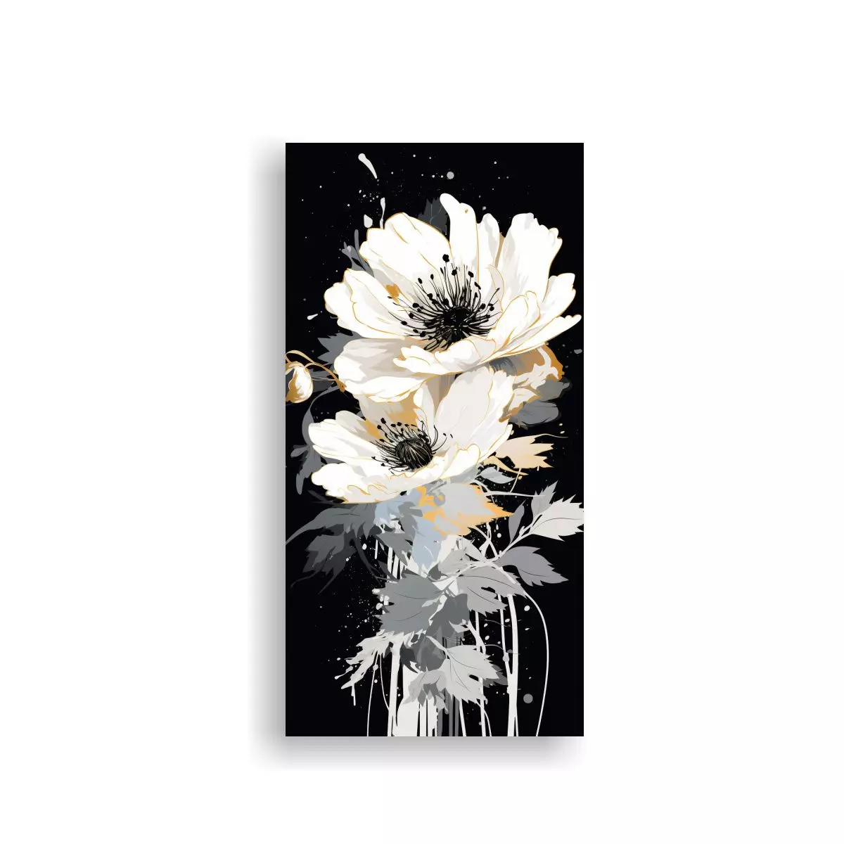 Cuadro De Diseño En Bastidor De Madera Estilo 50x100cm-0