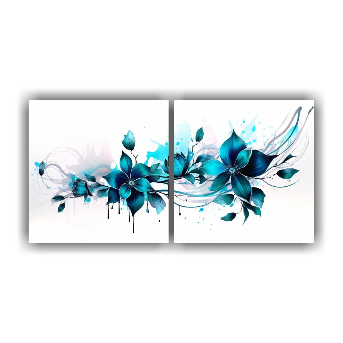 Pinturas Decorativas De Concepto Pop Art Neonoir 60x30 Cm-0