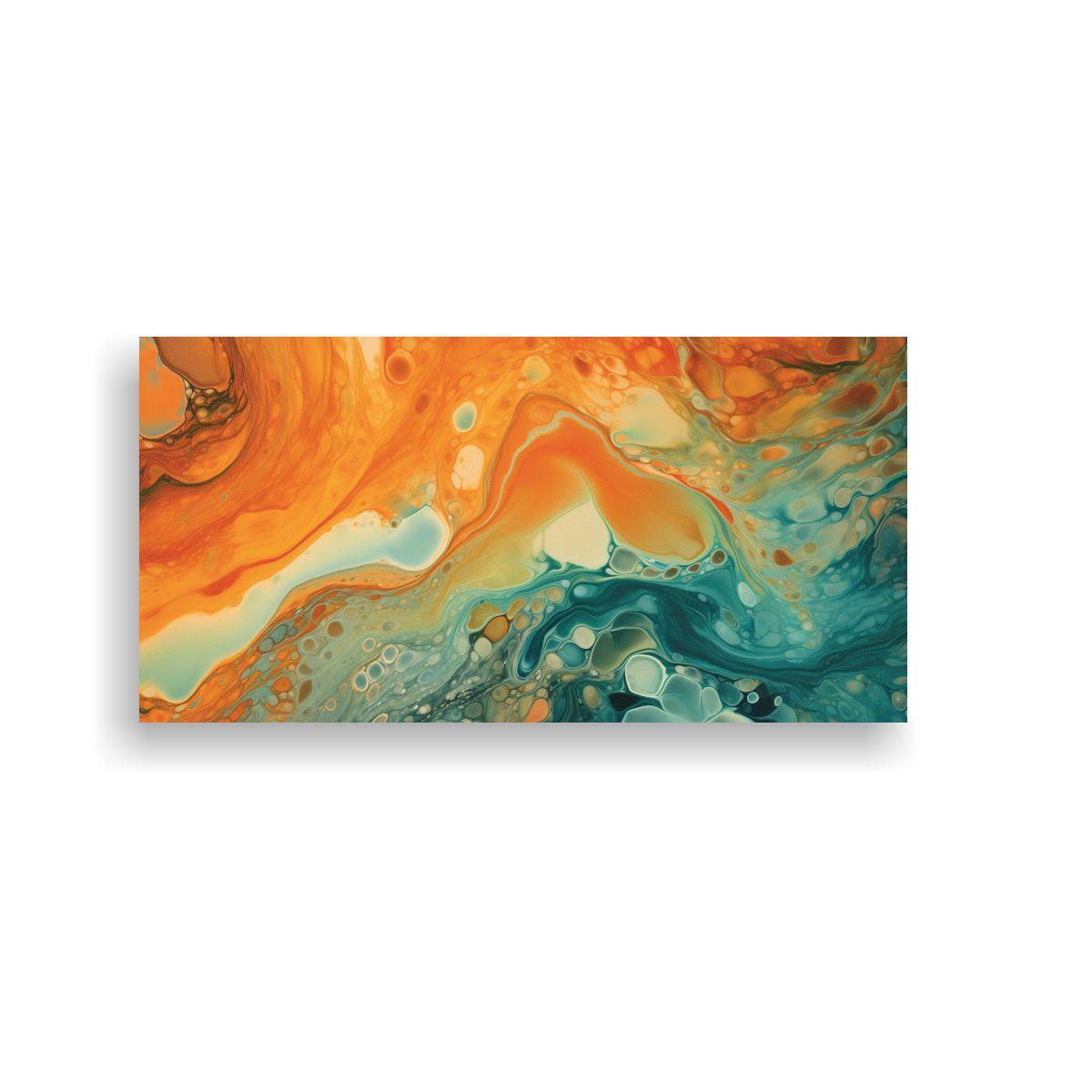 Pintura Tema Dimensiones Estilo Sabattier Efecto 120x60cm-0