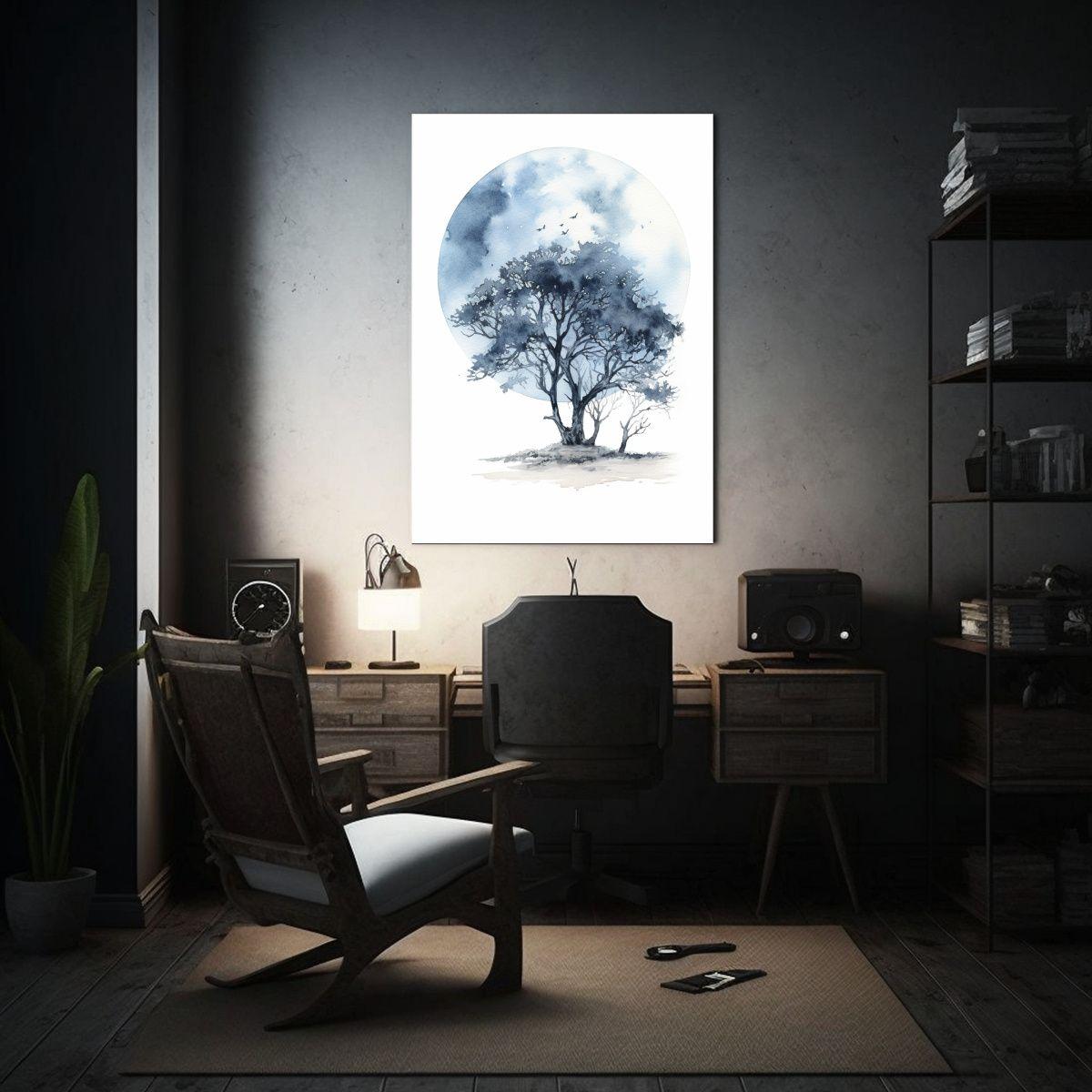 Lienzo Vintage Con Pintura De Decoración 80x120cm-2
