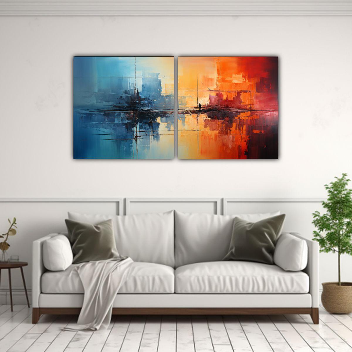 Pintura Decorativa Vintage Detalle Bold 160x80 Cm-2