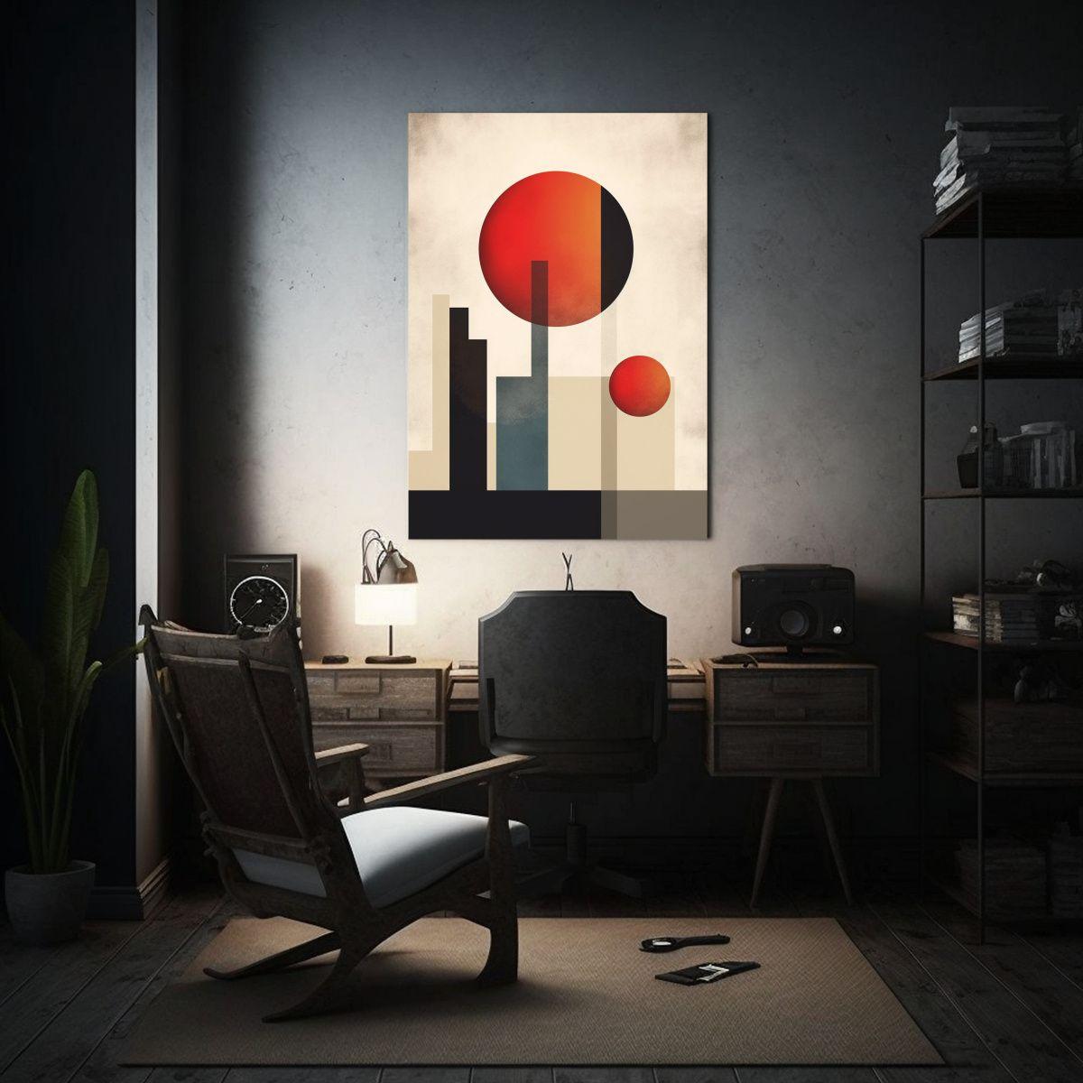 Pinturas Decorativas Multicolor Estilo Boho 50x65cm-2