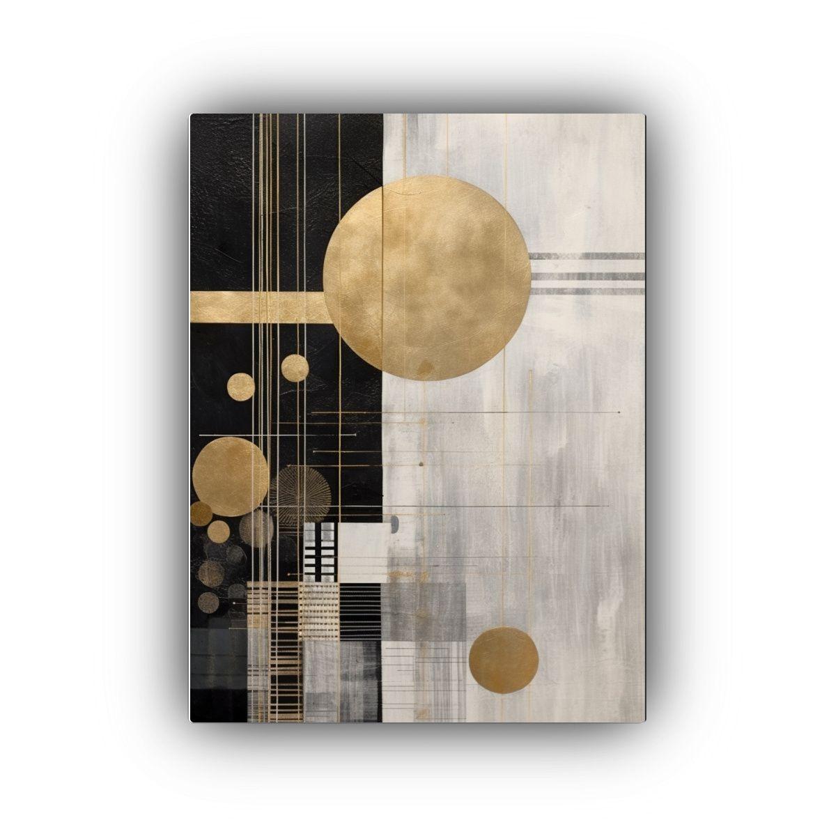 Diseño De Acuarela Para Oficina: Pieza Mixta Minimalista 50x65cm-0