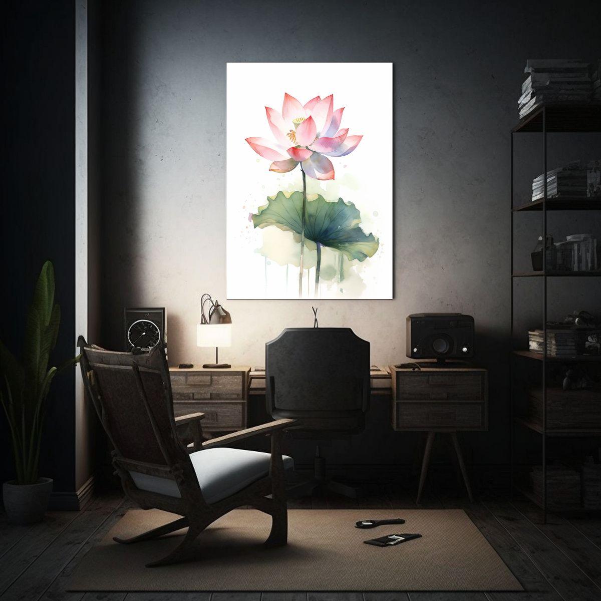 Cuadro Estilo Galería Con Pintura Tradicional 20x30cm-2