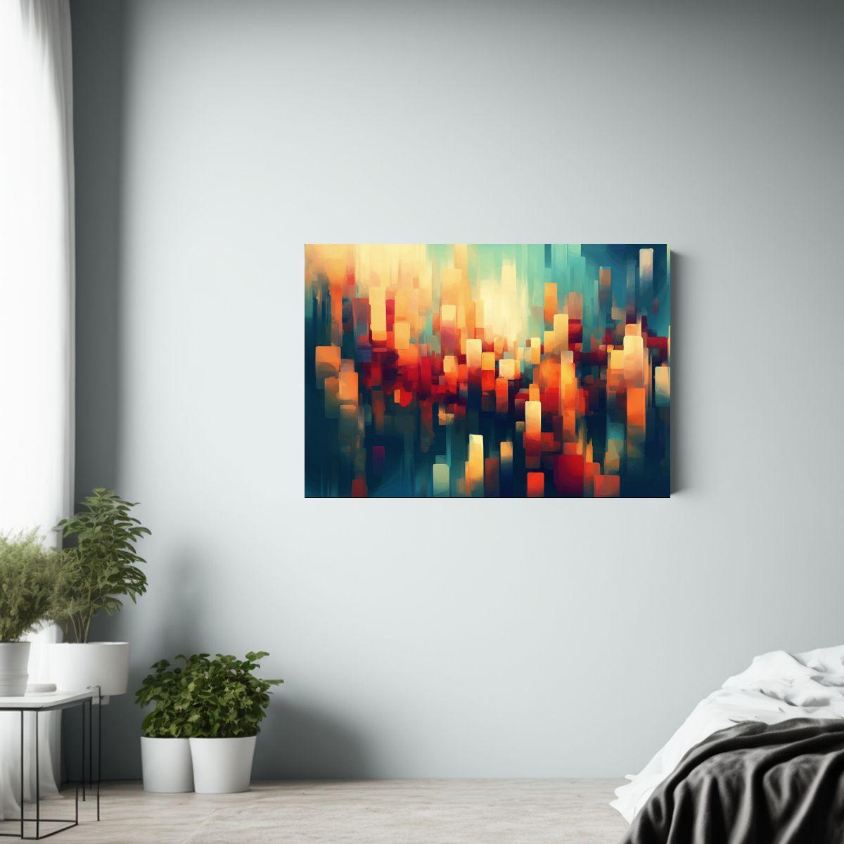 Fondo Abstracto De Pop Art Acuarela Para Decoración. 40x30cm-2