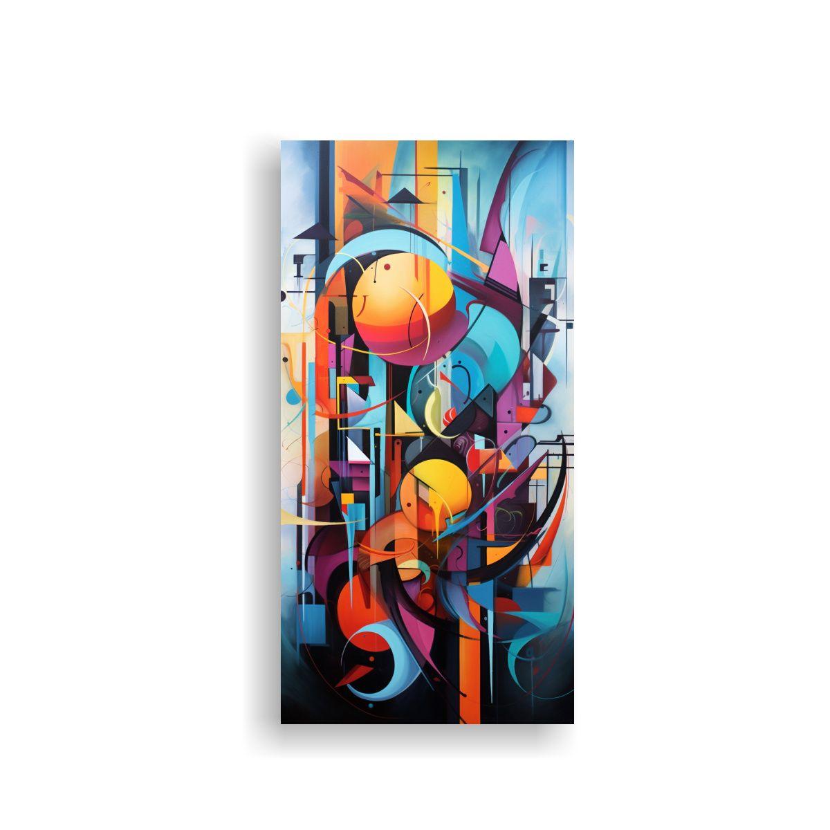 Pinturas Decorativas De Composición Intensidad 80x160cm-0